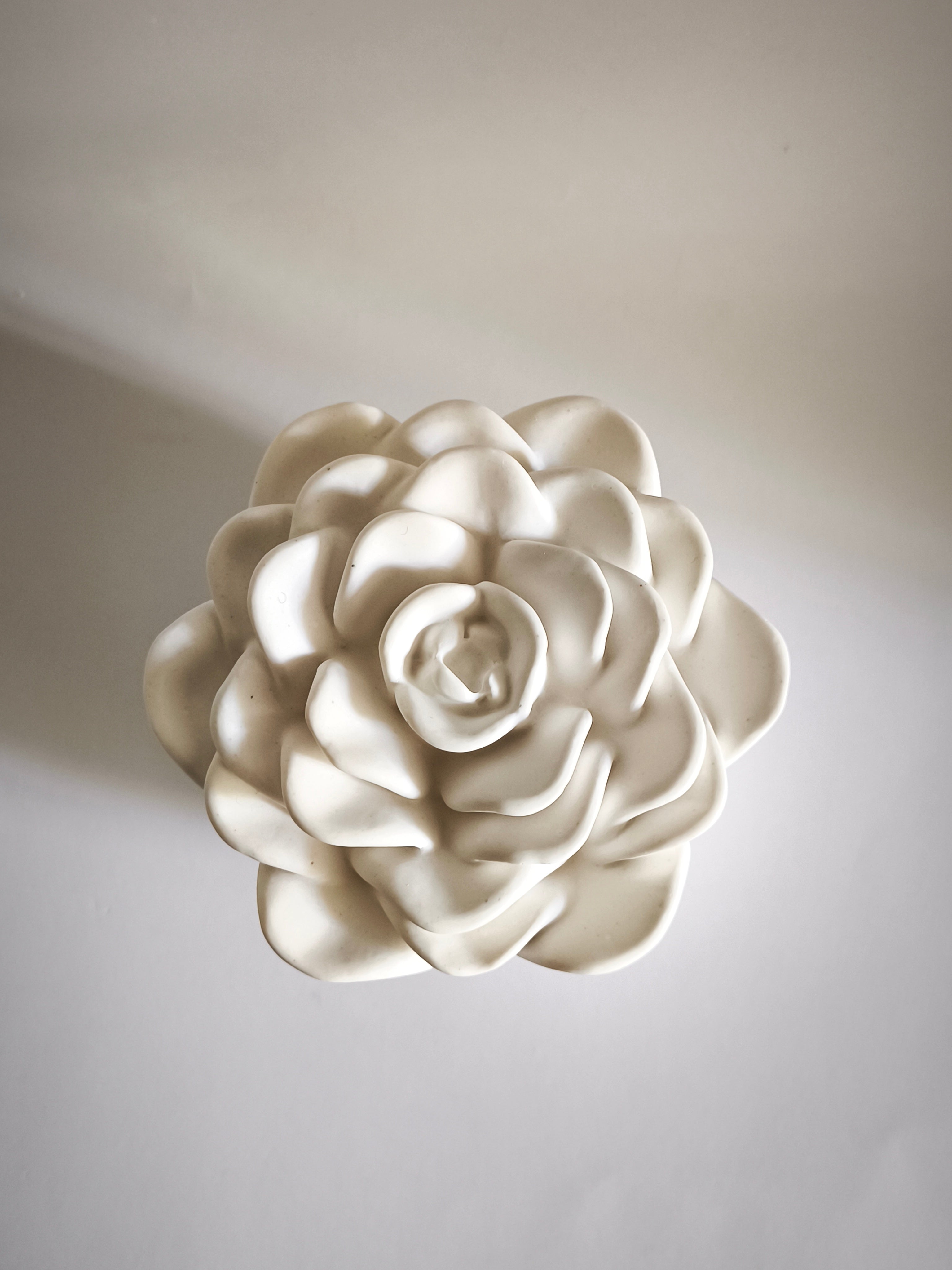 Scented candle "White Flower"