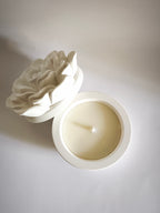 Scented candle "White Flower"