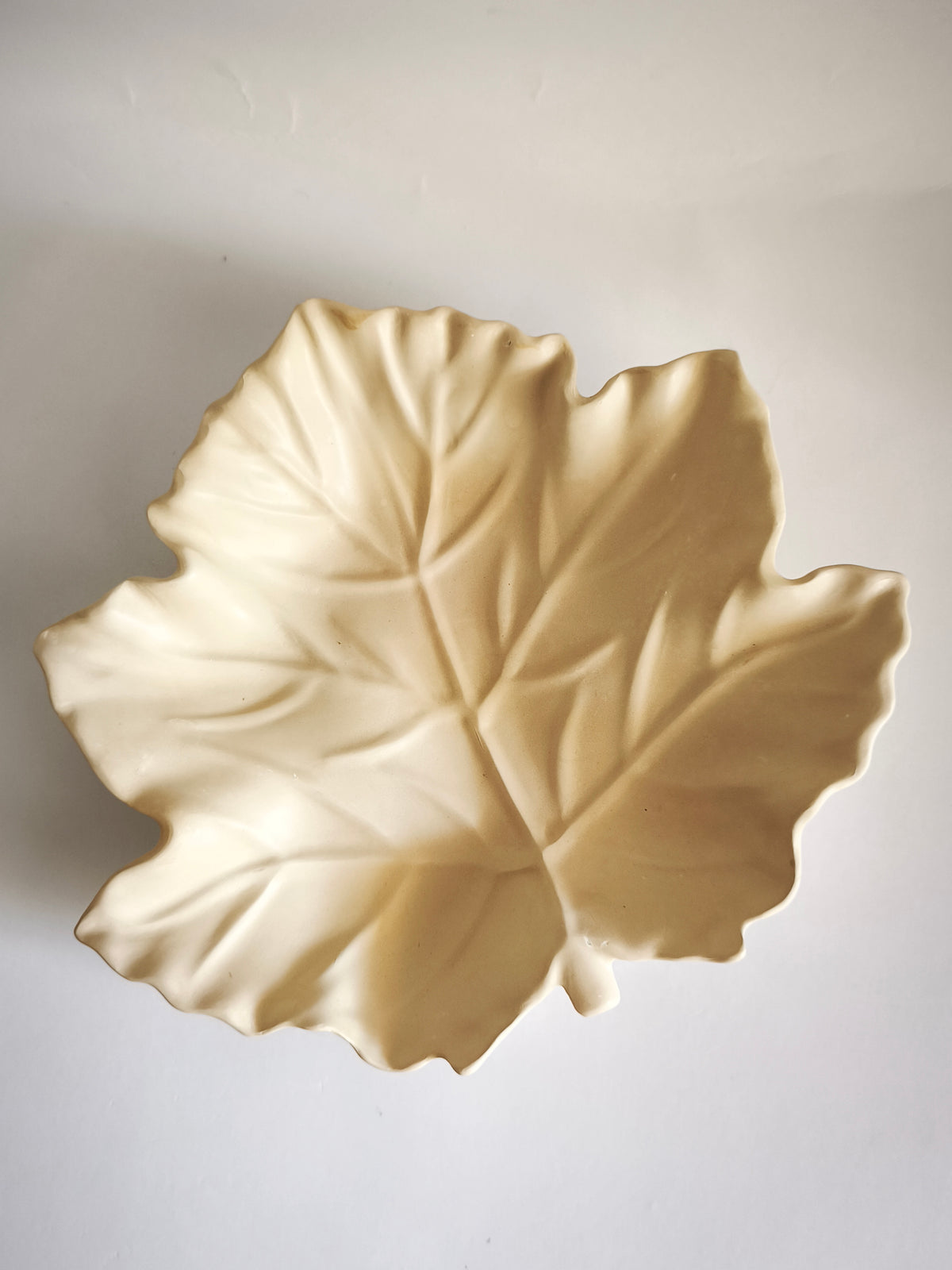 Plato "Hoja de Otoño"