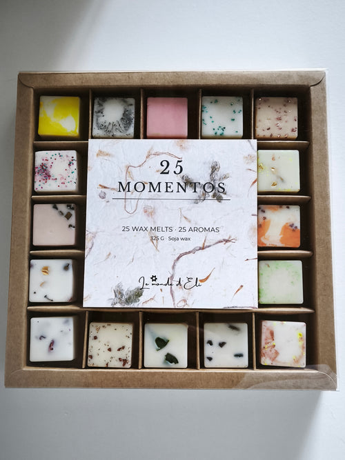 25 Momentos / Caja de wax melts