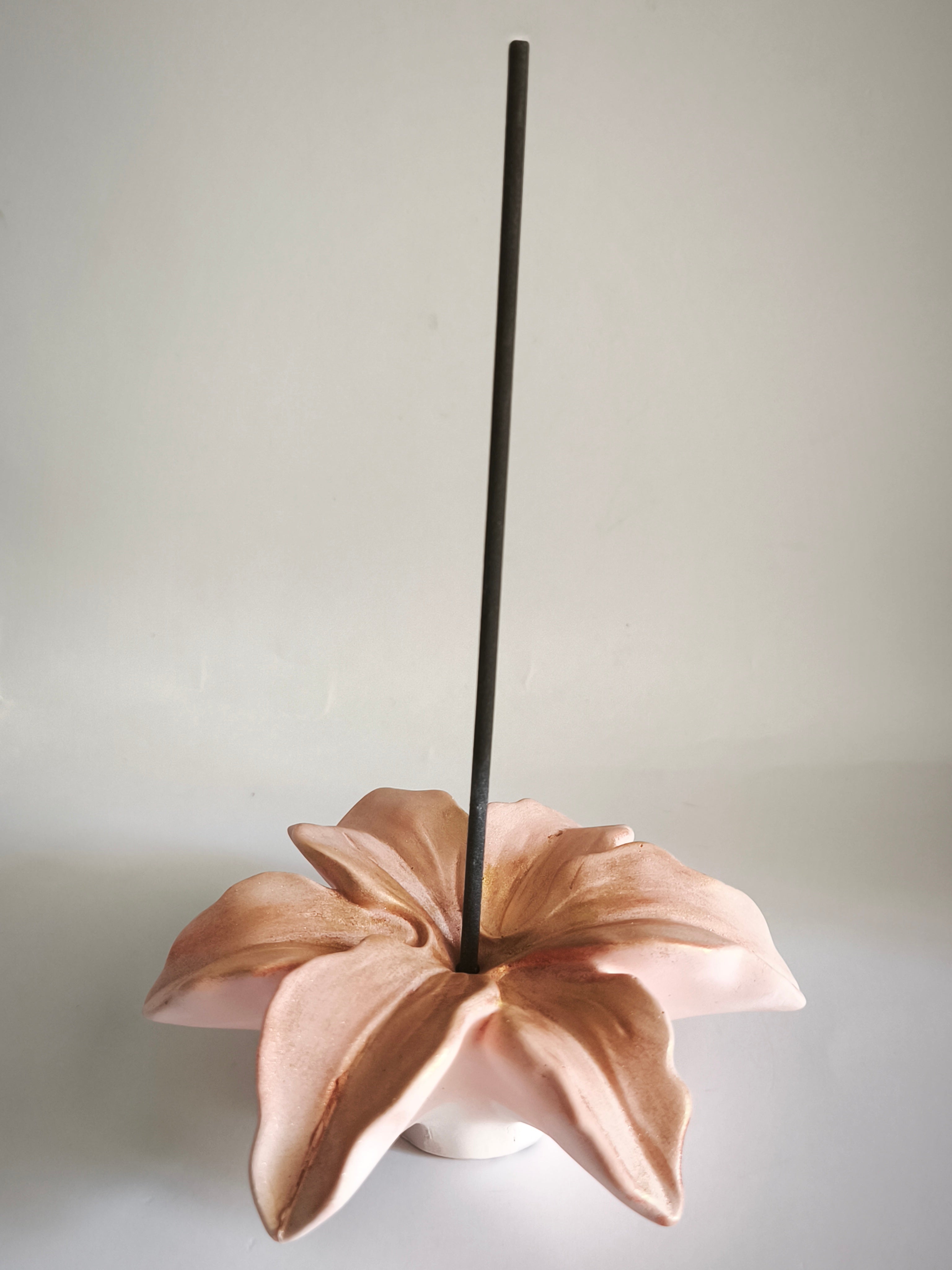 "Lily" Incense Holder