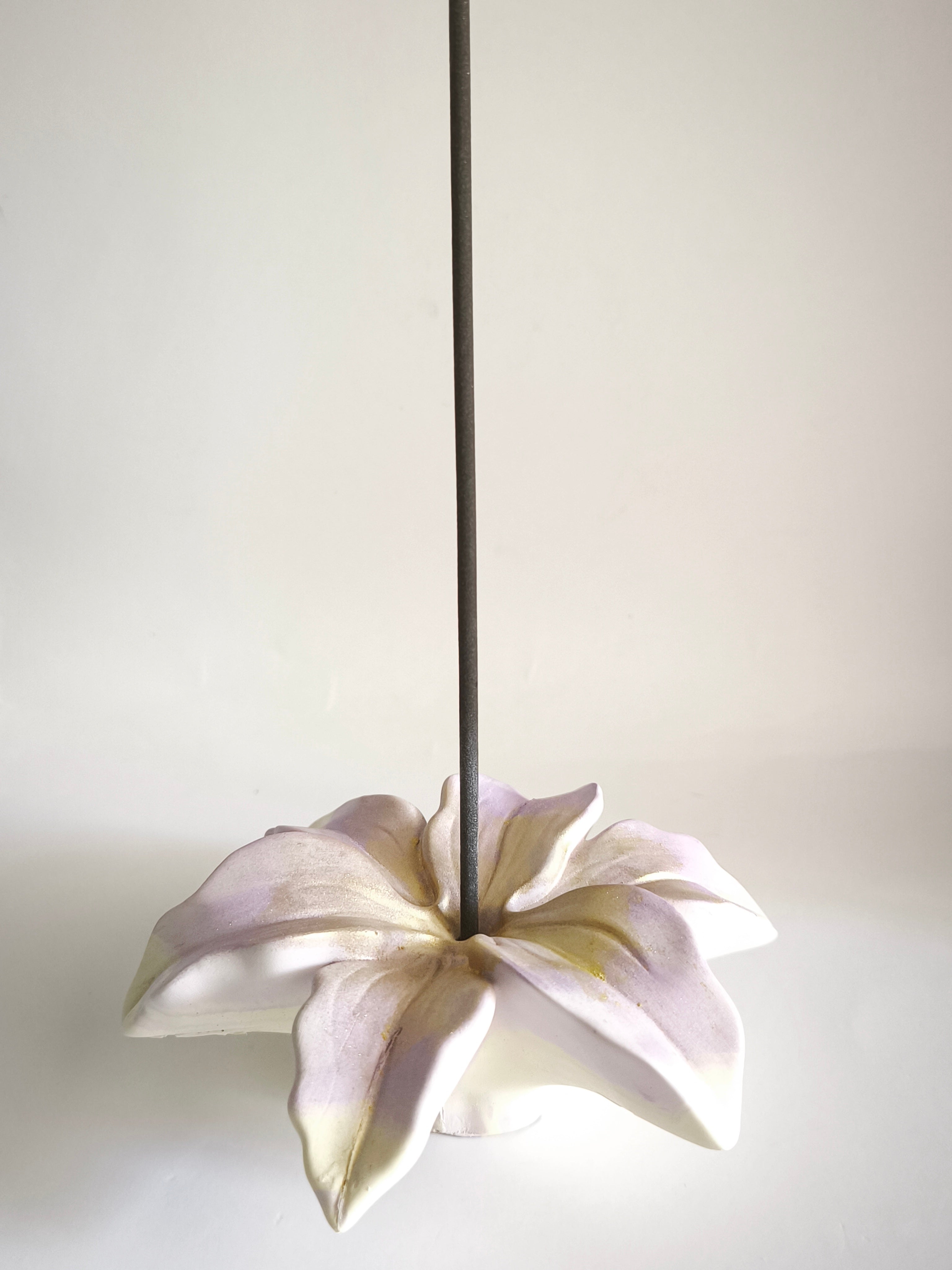 "Lily" Incense Holder