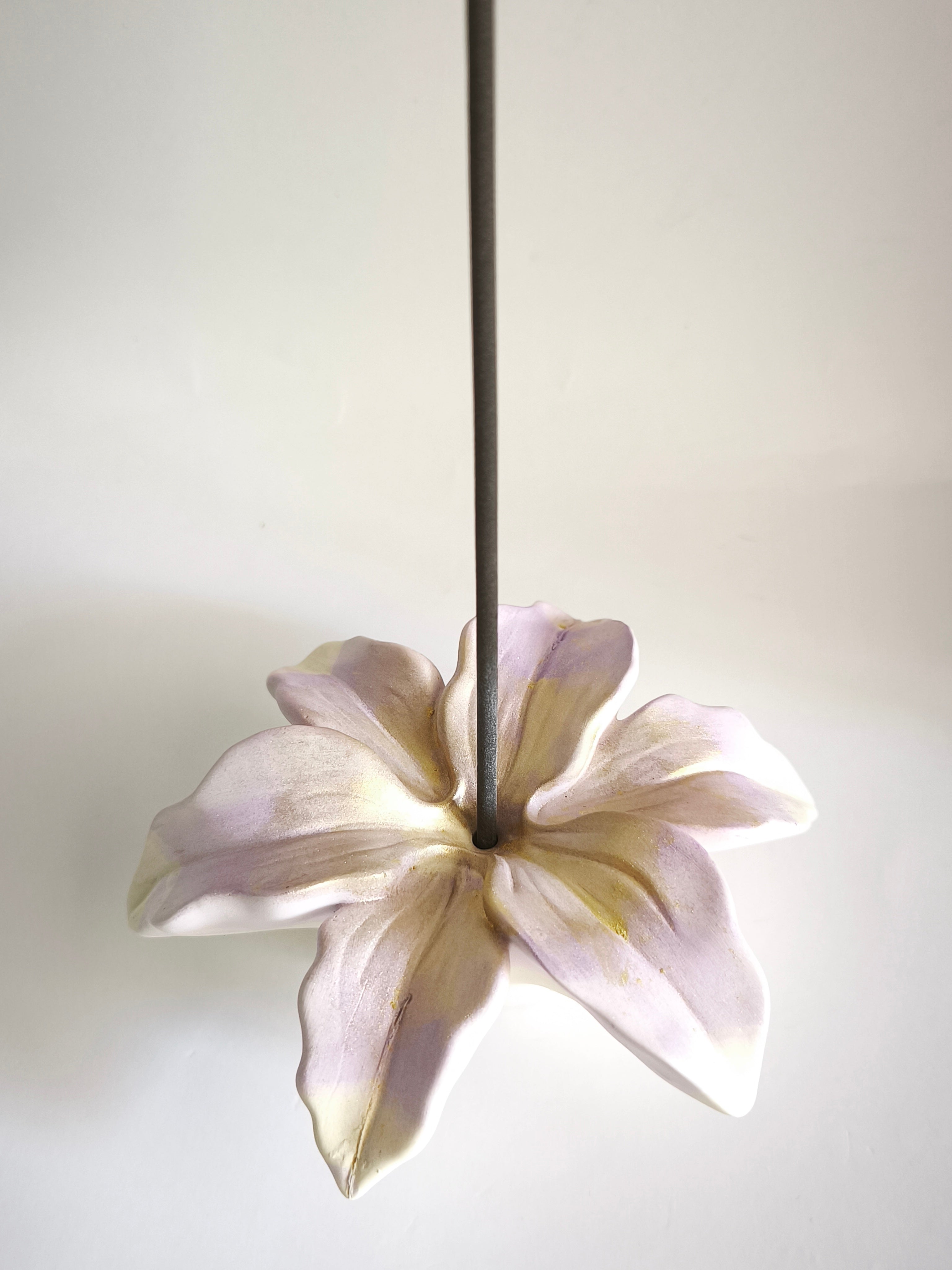 "Lily" Incense Holder
