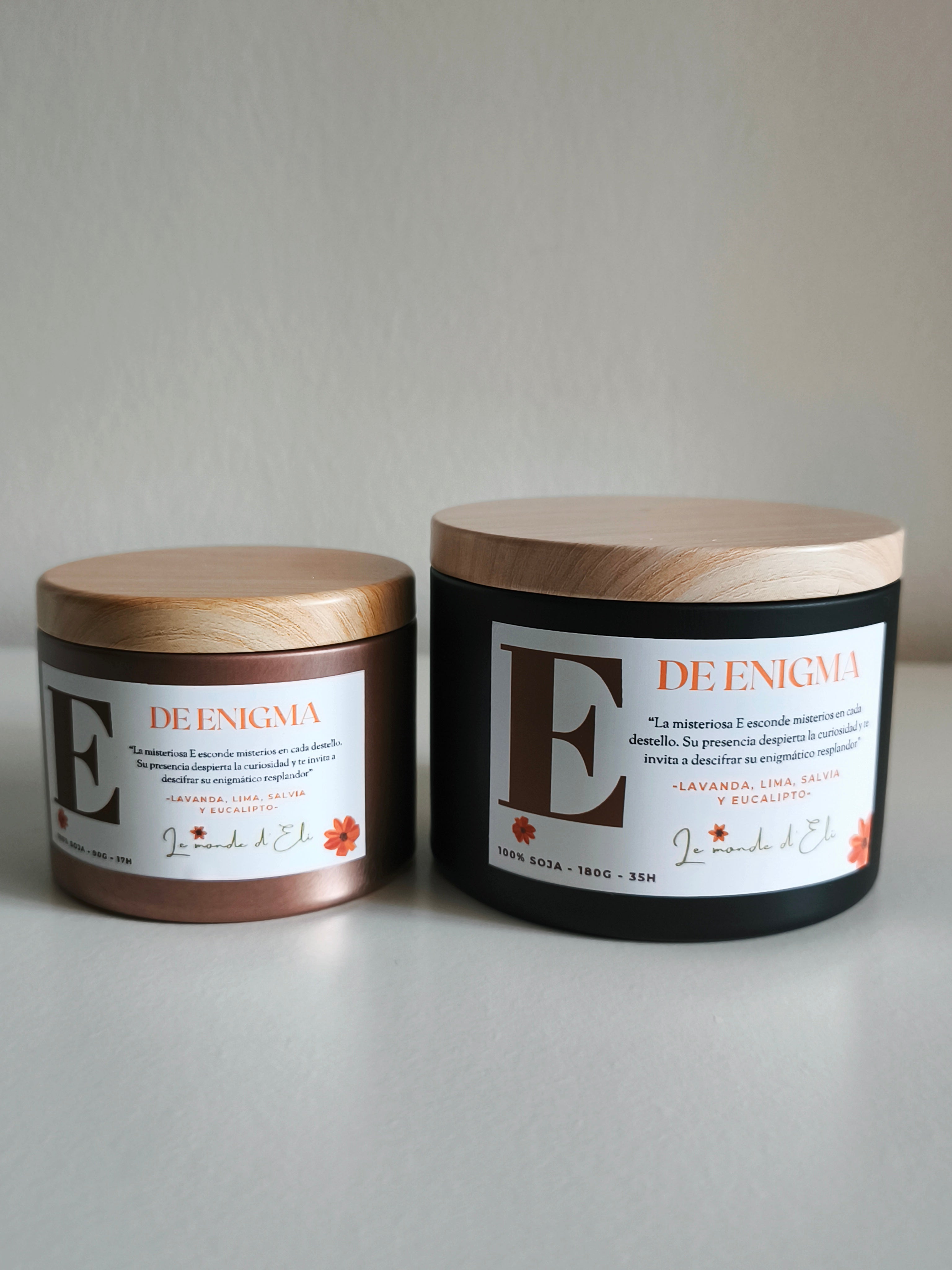 E for Enigma Scented Candle