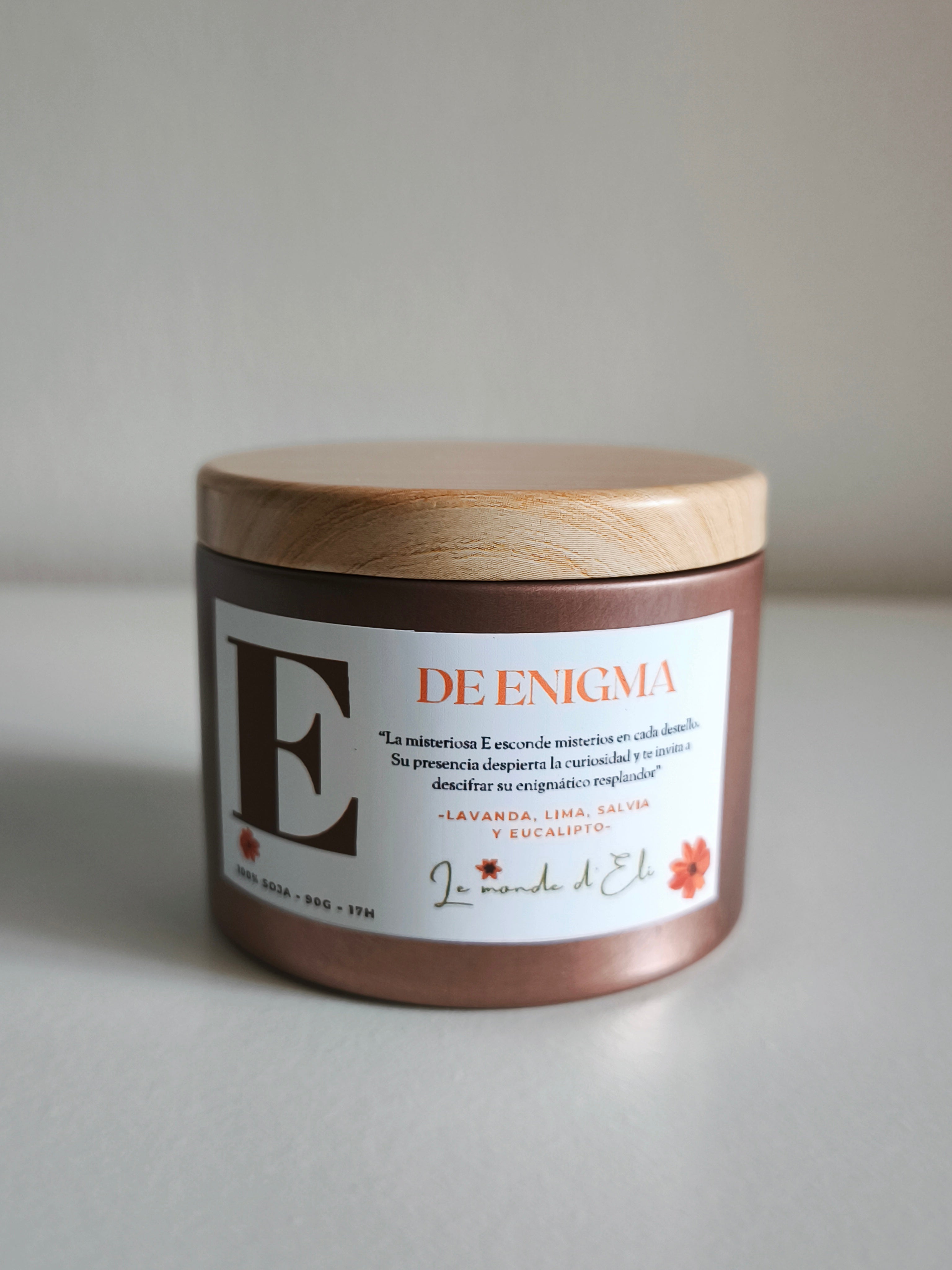 E for Enigma Scented Candle
