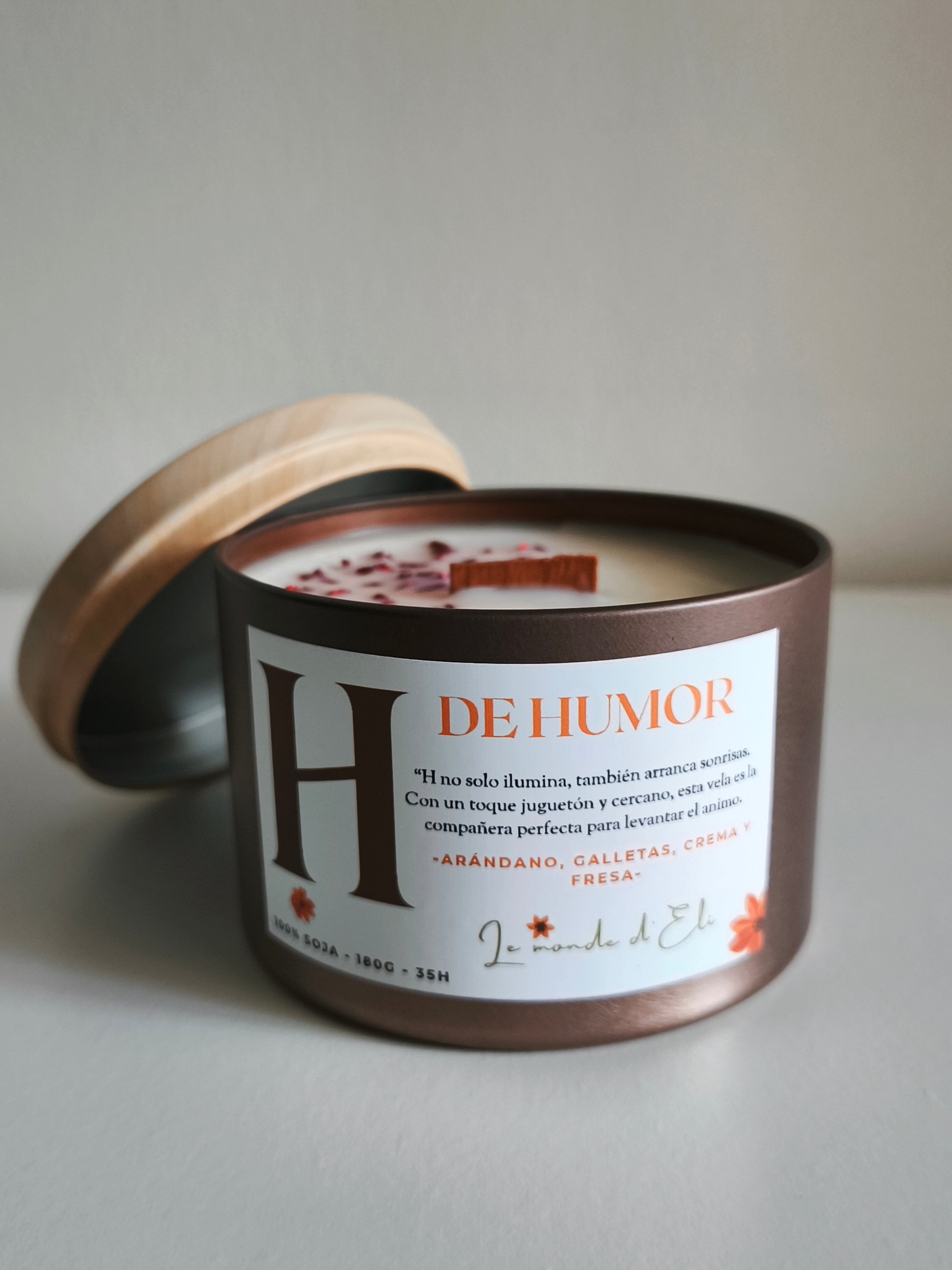 H de Humor scented candle