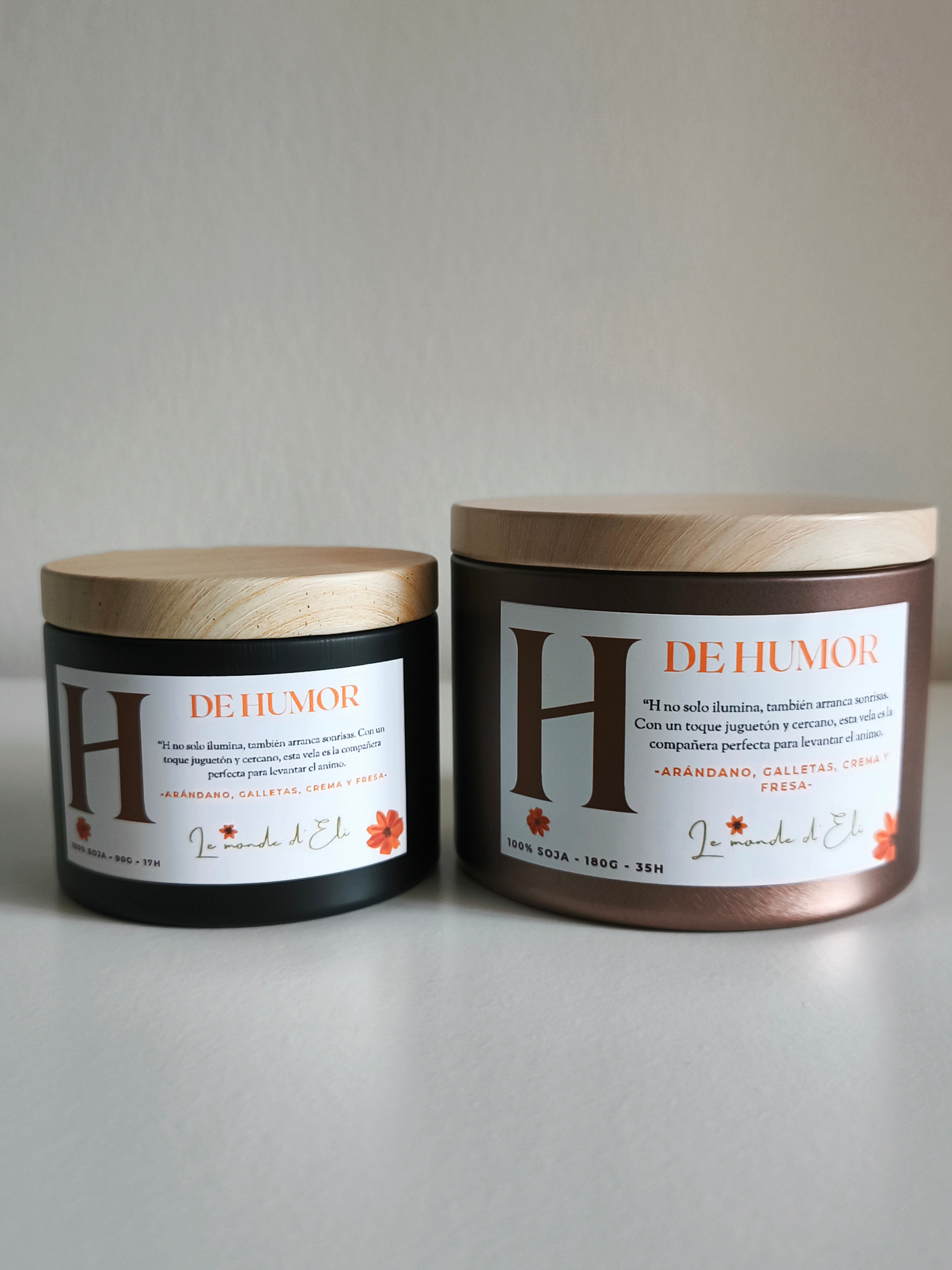 H de Humor scented candle