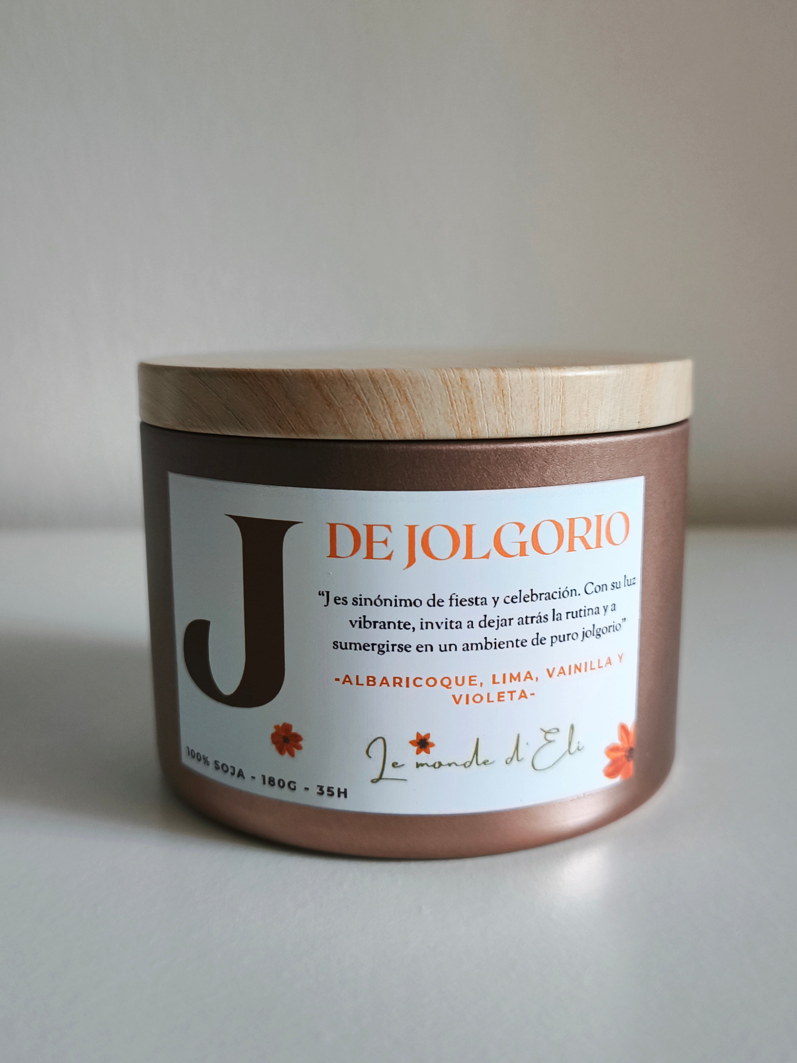 J by Jolgorio Scented Candle