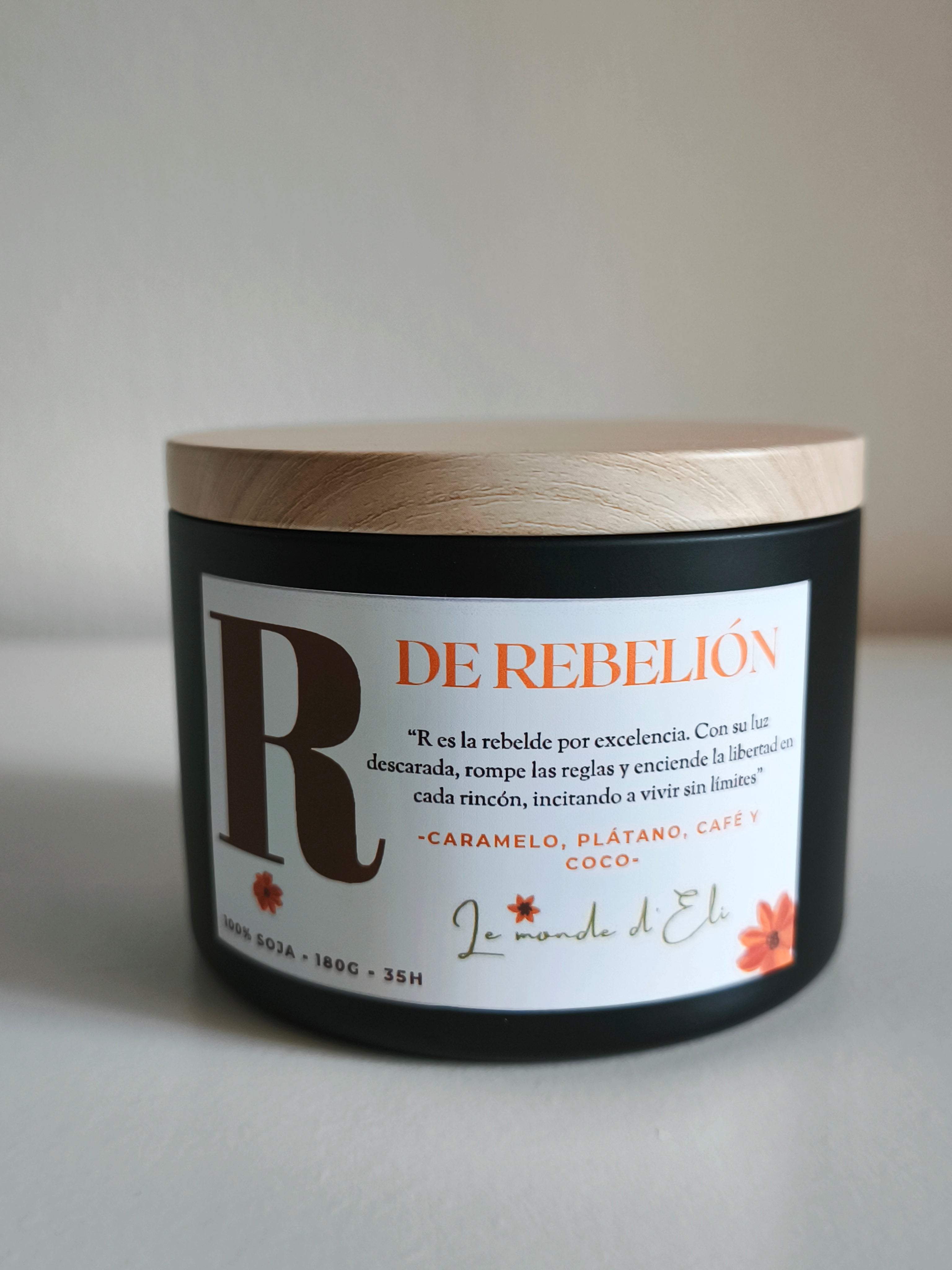 Rebellion R Scented Candle
