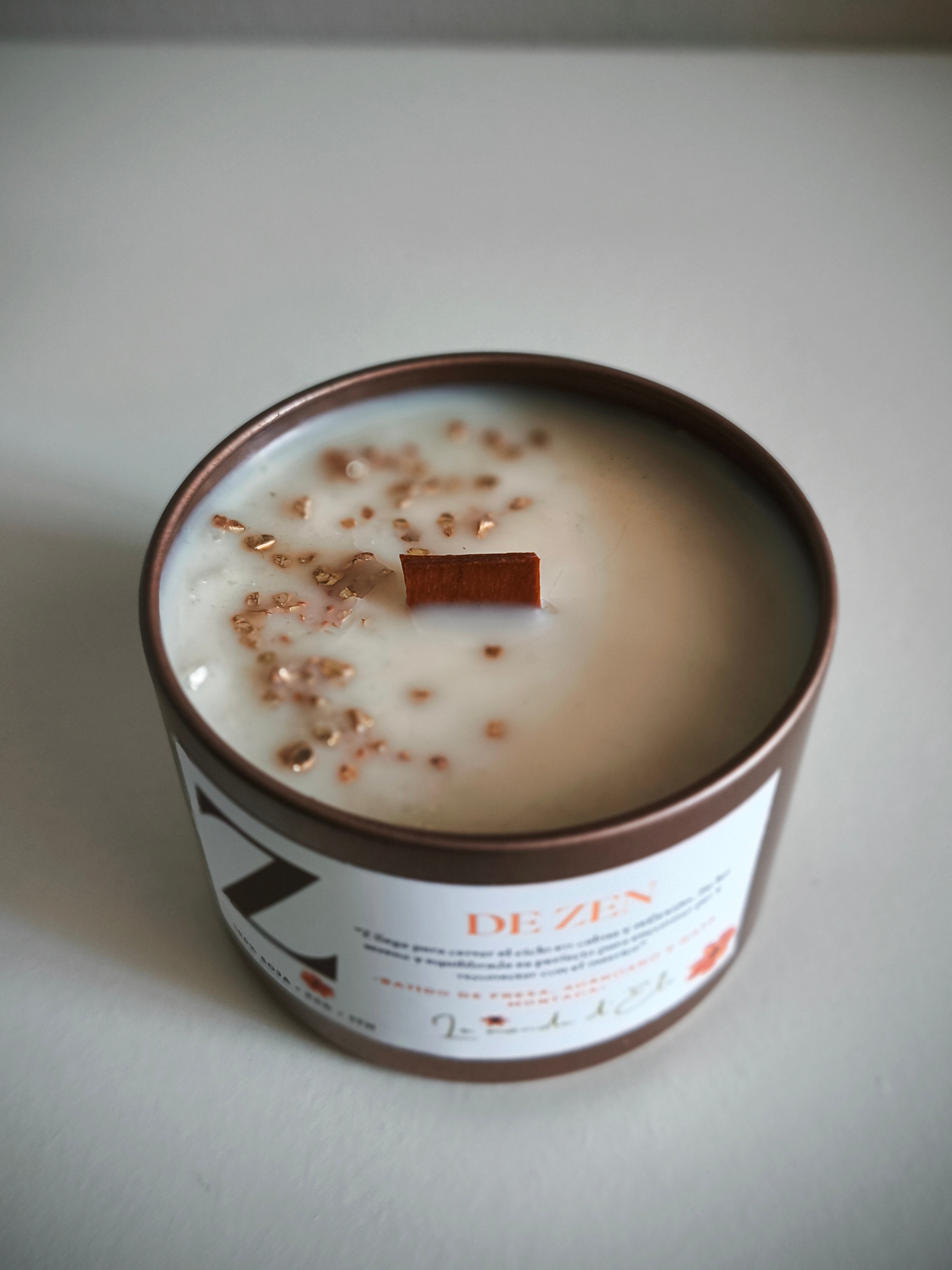 Z for Zen scented candle