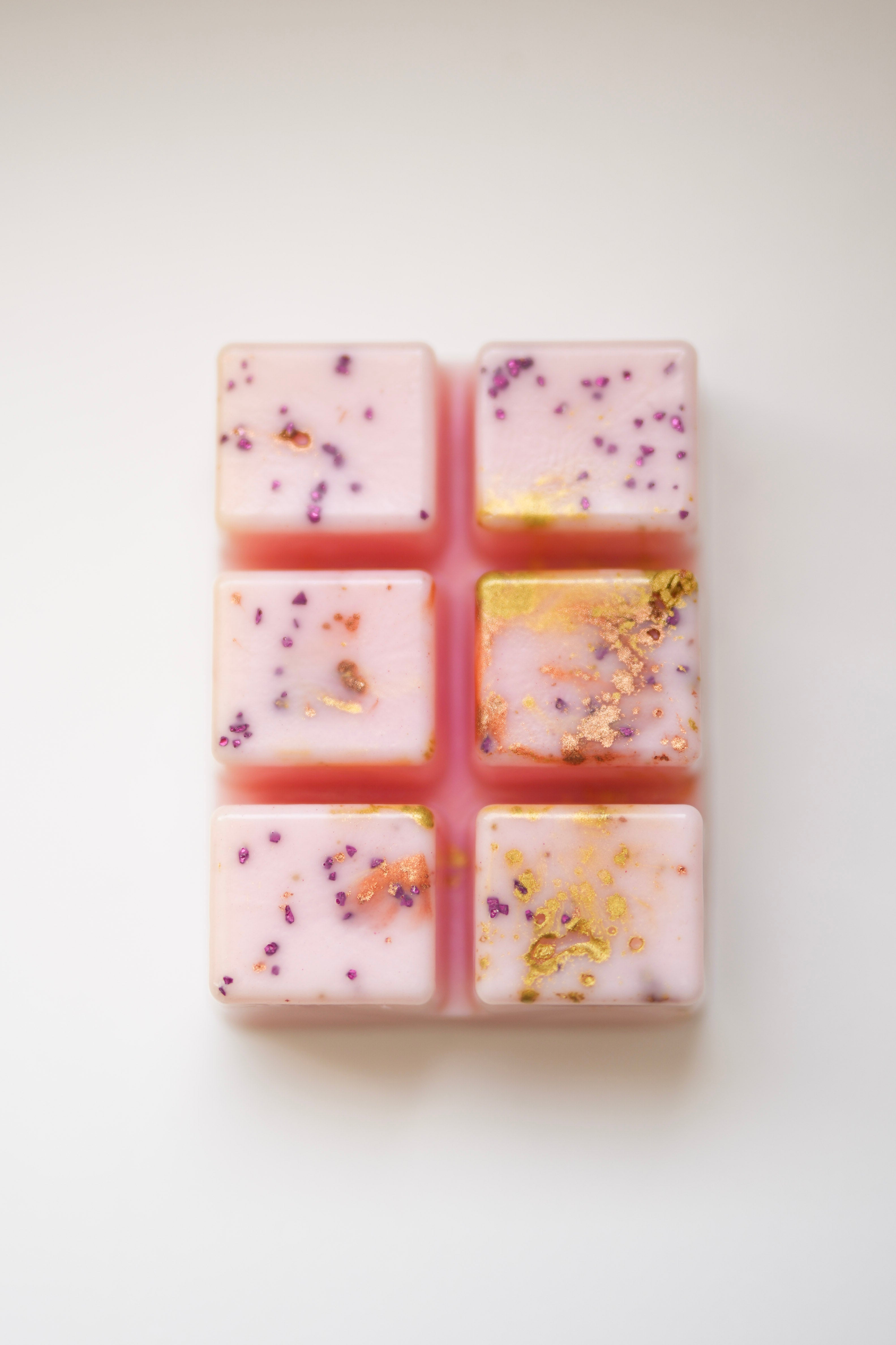 Wax melts - Caramelo, vainilla & frambuesa