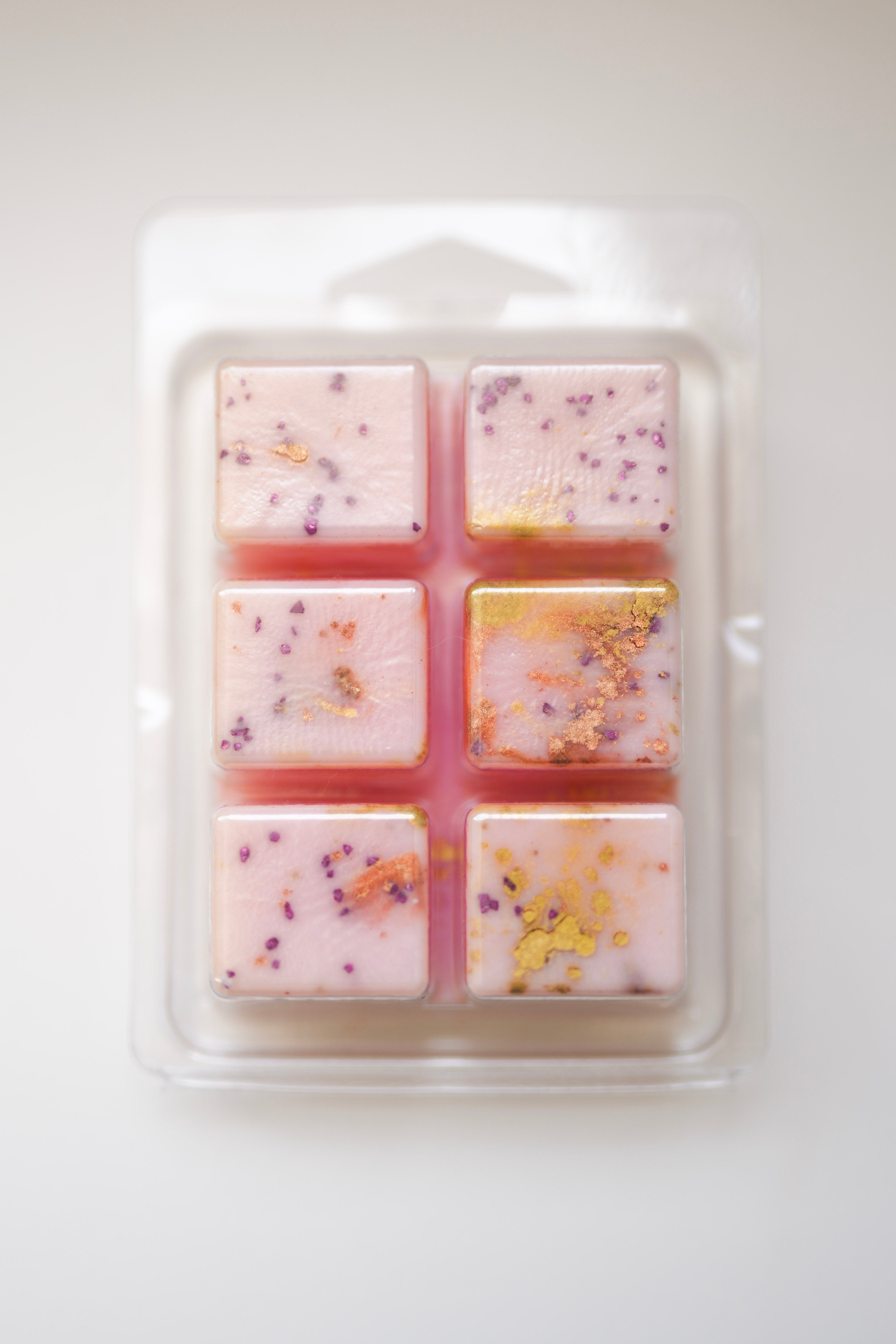 Wax melts - Caramelo, vainilla & frambuesa